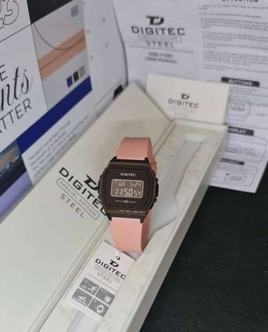 Jam Tangan Wanita Digitec 7125 Digital Original pink