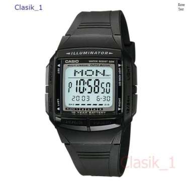 Original 100%!! CASIO DB-36-1AVDF - Jam Tangan Pria Digital Data Bank