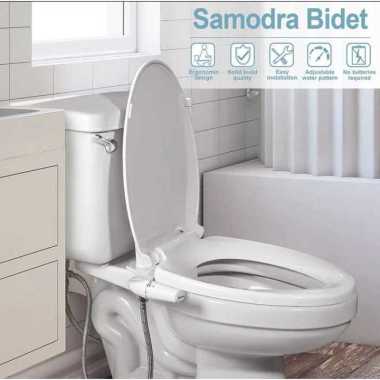 Samodra Semprotan Closet Duduk Shower Bidet 2 Hole 2 Mode Right Hand