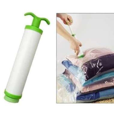 Inflator Vacum Bag Pakaian Plastik Transparan