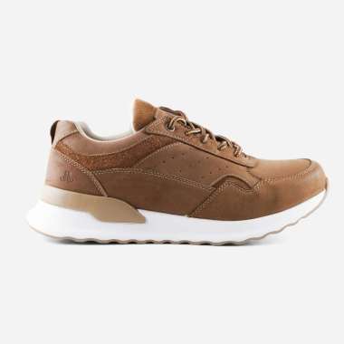Jim Joker Regy 1CA - Sepatu Kasual Kulit Pria 44 Beige