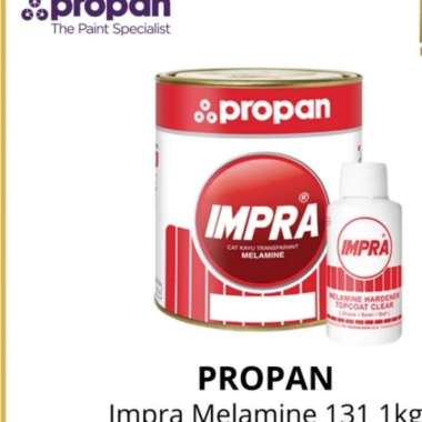 Impra Melamin Lack ML 131 Cat Transparan 1 Liter ML131 Clear Gloss