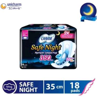 Pembalut charm 350cm isi 18 / Pembalut Charm isi 18
