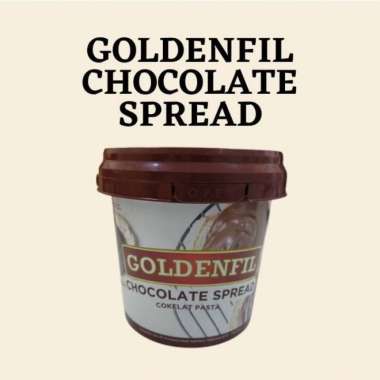 Goldenfill Choco Spread Crunchy Tiramisu Selai Coklat 1 kg 1kg - Choco Crunchy Choco Spread