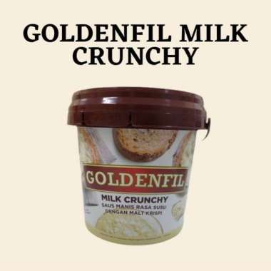 Goldenfill Choco Spread Crunchy Tiramisu Selai Coklat 1 kg 1kg - Choco Crunchy Milk Crunchy