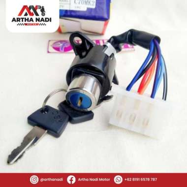 Kunci kontak Mio J Soul Vario Techno Vario Karbu Jupiter MX Vixion dll C70 Kabel 7