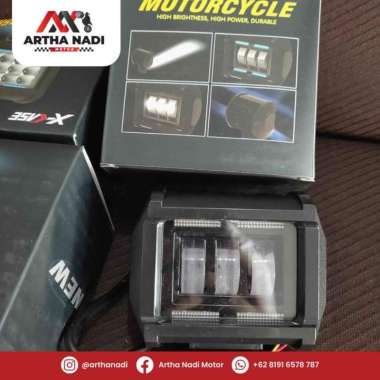 Lampu Sorot Lampu Tembak Daymaker Variasi Universal Segala Motor [3] PutihGarisBiru