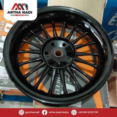 Velg Nmax New Power Hitam Model Dokar