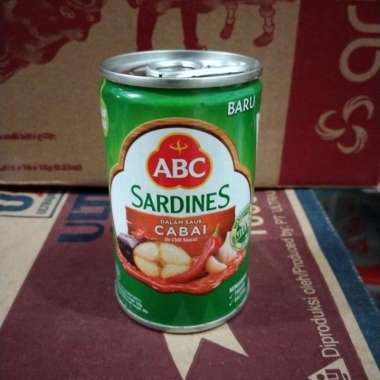 Abc Sardines Cabai 155g
