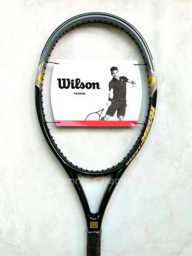 Raket Tenis Wilson Hyper Hammer 5.3 2023/Tennis Raket Wilson original Black Grey