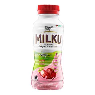 MILKU LIQUID STRAWBERY 200ML