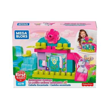 Mattel Mega Bloks Enchanted Cottage Lil Fairies Enchanted Cottage