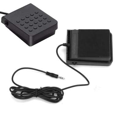 GOOJODOQ Pedal Sustain Damper Piano Keyboard Controller MIDI 3.5 mm PL-01B Kalimba Alat Musik Capok 