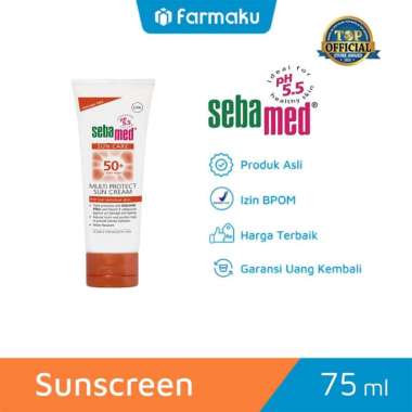 Sebamed Multi Protect Sun Cream SPF50 75ml - Sunscreen Kulit Sensitif
