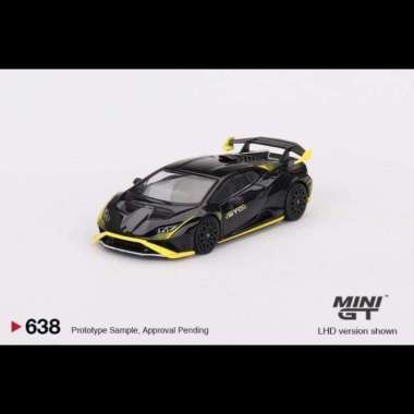 Minigt Diecast Lamborghini Huracan STO Color Nero Noctis MGT00636L