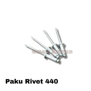 Paku Rivet Riveti Blind 440 435 450 Paku Tembak 1 Kotak isi 1000pcs Paku Rivet 440