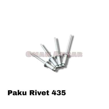 Paku Rivet Riveti Blind 440 435 450 Paku Tembak 1 Kotak isi 1000pcs Paku Rivet 435