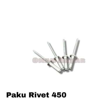 Paku Rivet Riveti Blind 440 435 450 Paku Tembak 1 Kotak isi 1000pcs Paku Rivet 450