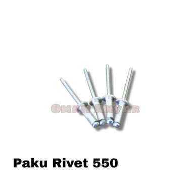 Paku Rivet Riveti Blind 440 435 450 Paku Tembak 1 Kotak isi 1000pcs Paku Rivet 550