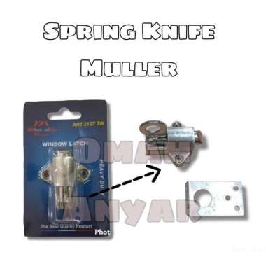 Spring Knife Grendel Pintu Jendela Muller MULLER