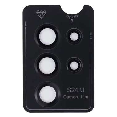 KingKong Ring Tempered Glass Lens Camera Samsung S24/PLUS/ULTRA Kamera S24 PLUS Hitam