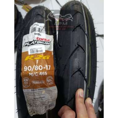 BAN LUAR CORSA PLATINUM TUBELESS R26 70/80-17 80/80-17 90/80-17 100/80-17 90/80-17