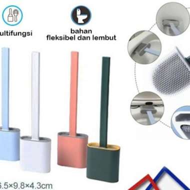 Sikat Toilet Silikon / Sikat WC Silikon / Sikat Fleksibel WC