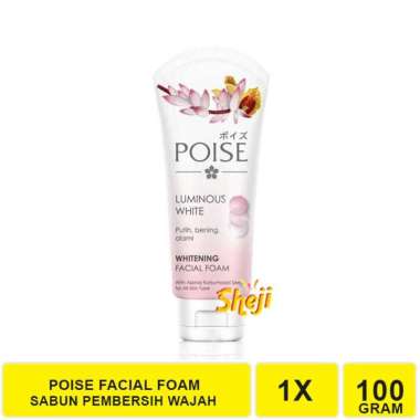 POISE FACIAL FOAM 100 GRAM POISE WHITENING 100 GRAM
