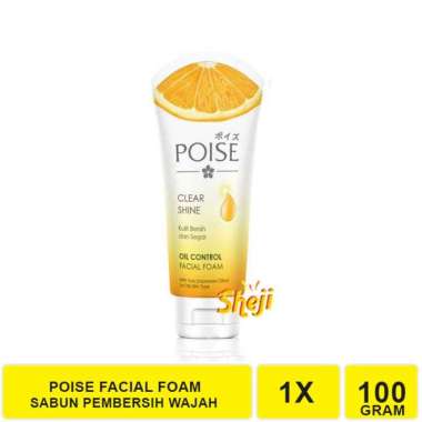 POISE FACIAL FOAM 100 GRAM POISE OIL CONTROL 100 GRAM