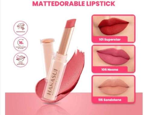 HANASUI - Mattedorable Lipstick 113 Tropical