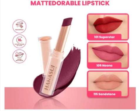 HANASUI - Mattedorable Lipstick 118 Retro