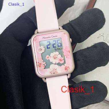Original 100%!! Jam Alexandre Christie Wanita AC 9378 AC9378 Pink