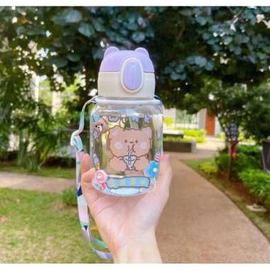 Botol Minum Tanduk Rusa Anak Viral Ungu