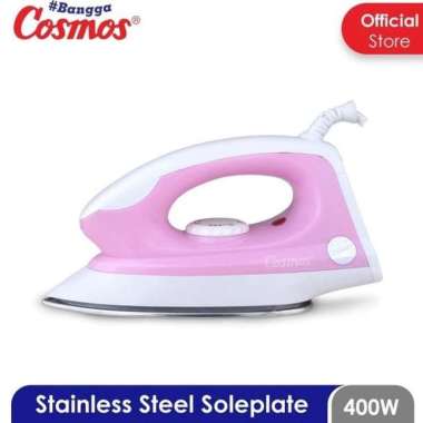 COSMOS Setrika CIS 428 Dry Iron - Stainless Steel Cosmos CIS 428