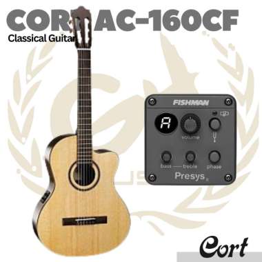 Cort AC-160CF Classical Acoustic Guitar - Gitar Klasik Nylon