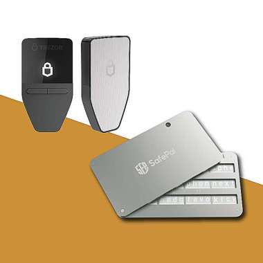 Trezor Safe 3 Hardware Wallet Cryptocurrency Stellar Silver + Cypher