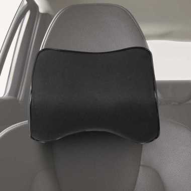 CTCar Bantal Leher Kursi Mobil Ergonomis Neck Pillow Memory Foam