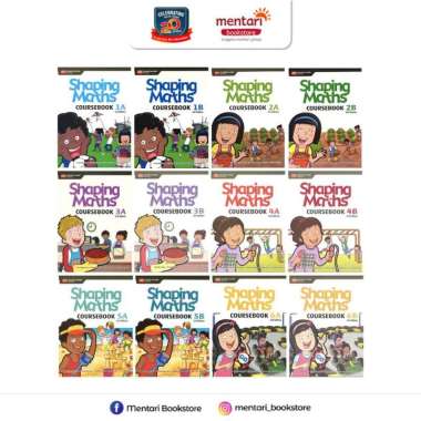 Marshall Cavendish Shaping Maths 3rd Edition | Buku SD Coursebook 6A