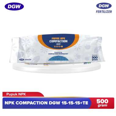 DGW - KEMASAN BARU PUPUK NPK COMPACTION 15-15-15-TE 500 GRAM