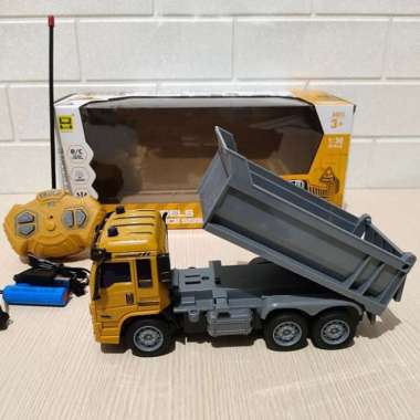 RC CAR DUMP TRUCK REMOTE CONTROL - MAINAN MOBIL TRUK REMOT ANAK LAKI