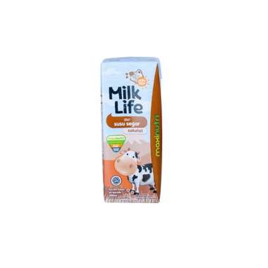 MILK LIFE UHT COKLAT 200ML