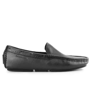 OBERMAIN SEPATU LOAFER PRIA ORIGINAL SLIP ON LOAFERS PANSUS KULIT ASLI ORI HITAM BLACK OM20