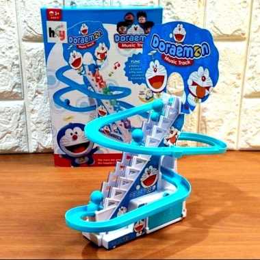 MAINAN TRACK SELUNCURAN TANGGA DORAEMON