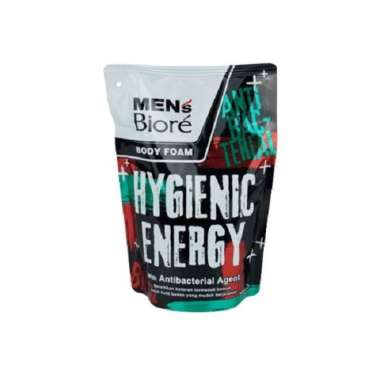 Promo Harga Biore Mens Body Foam Hygienic Energy 450 ml - Blibli
