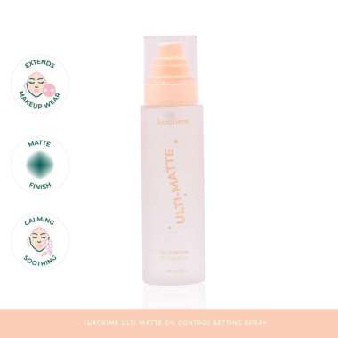 LUXCRIME Setting Spray Original - Ulti Matte Oil Control & Glow Getter Dewy Ulti Matte 150ml