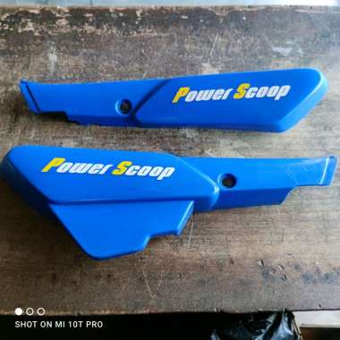 Toolbox Tutup Accu Yamaha Alfa Biru Original Yamaha