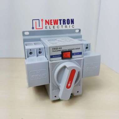 ATS 63A 2P Automatic Transfer Switch Otomatis PLN Genset Vision