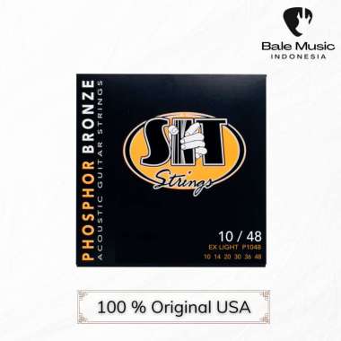 Senar Gitar Akustik SIT Strings P1048 Extra Light Phospor Bronze Original USA