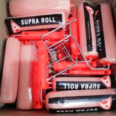 kuas roll Besar supra Kuas roll cat SUPRA Kuas Rol Kecil Merek Supra besar