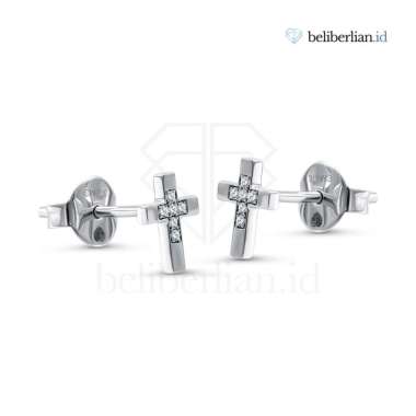 Anting Berlian Asli Eropa - Diamond Earrings BEG02240550